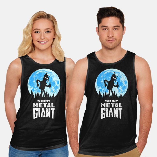 Shiny Metal Giant-Unisex-Basic-Tank-Vitaliy Klimenko