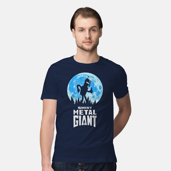 Shiny Metal Giant-Mens-Premium-Tee-Vitaliy Klimenko