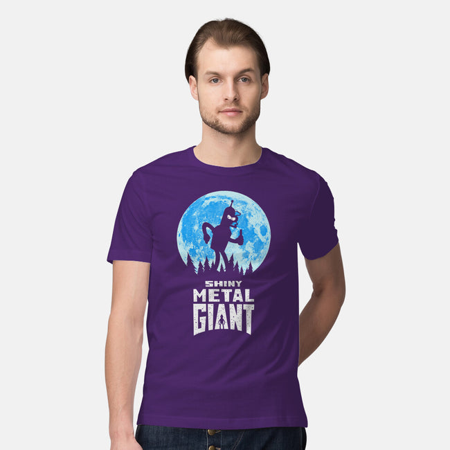 Shiny Metal Giant-Mens-Premium-Tee-Vitaliy Klimenko