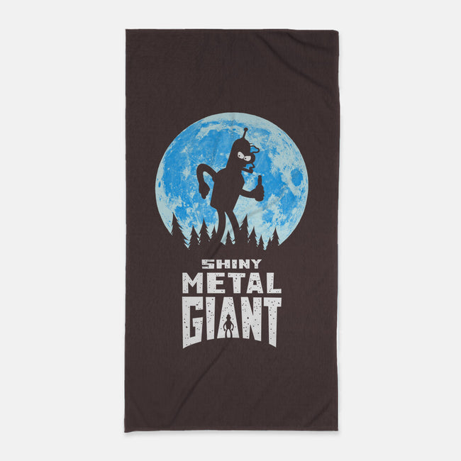 Shiny Metal Giant-None-Beach-Towel-Vitaliy Klimenko