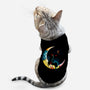 Love Halloween Moon-Cat-Basic-Pet Tank-Vallina84