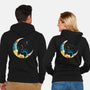 Love Halloween Moon-Unisex-Zip-Up-Sweatshirt-Vallina84