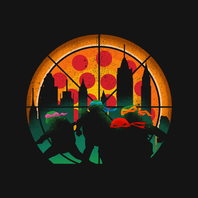 Slices Of City Adventure-Mens-Basic-Tee-sachpica