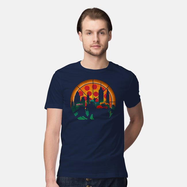 Slices Of City Adventure-Mens-Premium-Tee-sachpica