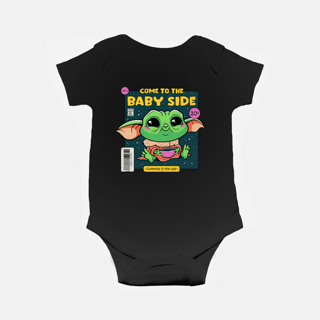 Cuteness Is The Way-Baby-Basic-Onesie-Ca Mask