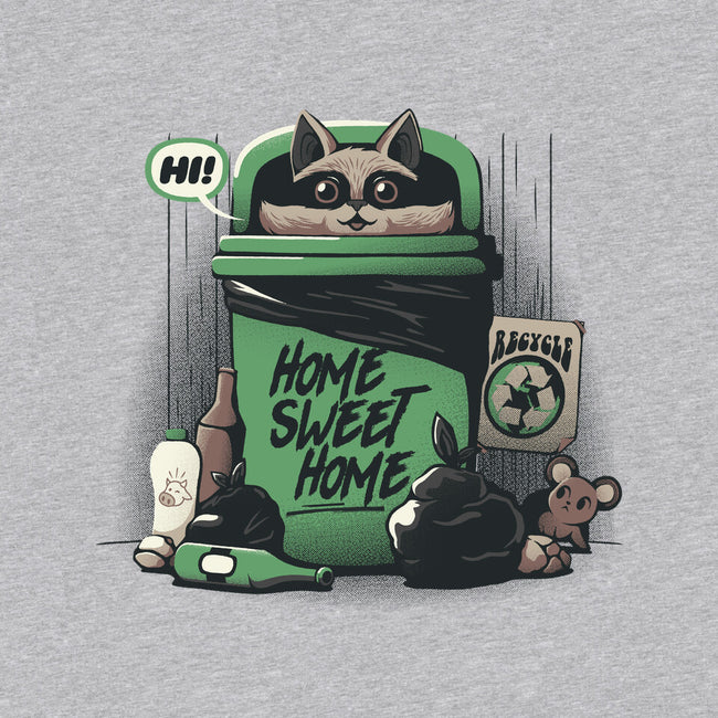 Home Sweet Home Garbage Raccoon-Youth-Basic-Tee-tobefonseca