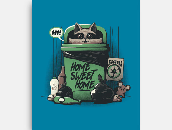 Home Sweet Home Garbage Raccoon