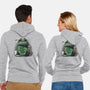 Home Sweet Home Garbage Raccoon-Unisex-Zip-Up-Sweatshirt-tobefonseca