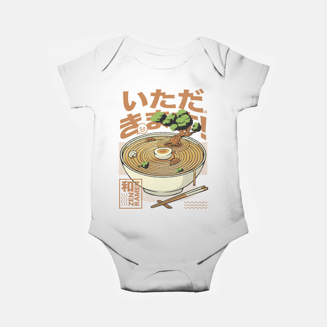 Bonsai Ramen Zen-Baby-Basic-Onesie-tobefonseca