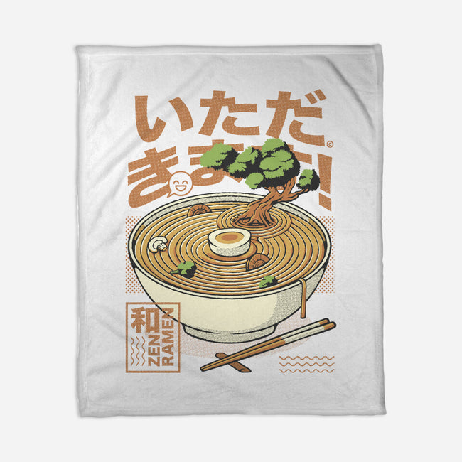 Bonsai Ramen Zen-None-Fleece-Blanket-tobefonseca