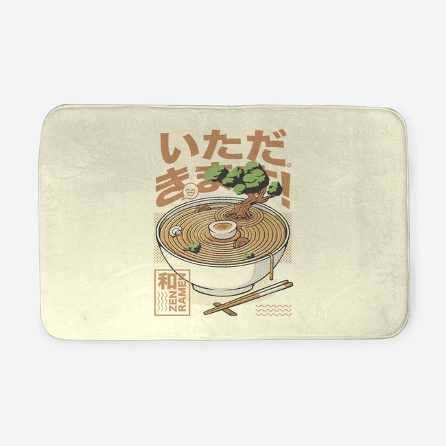 Bonsai Ramen Zen-None-Memory Foam-Bath Mat-tobefonseca