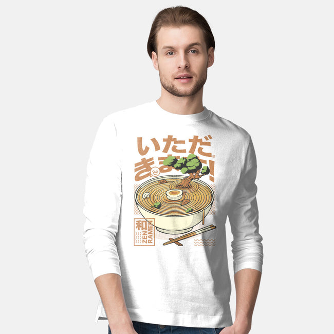 Bonsai Ramen Zen-Mens-Long Sleeved-Tee-tobefonseca