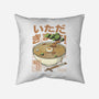 Bonsai Ramen Zen-None-Removable Cover-Throw Pillow-tobefonseca