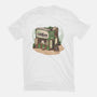 Coffeeshop Cats Bookstore-Mens-Premium-Tee-tobefonseca