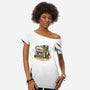 Coffeeshop Cats Bookstore-Womens-Off Shoulder-Tee-tobefonseca