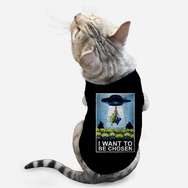 I Want To Be Chosen-Cat-Basic-Pet Tank-NMdesign