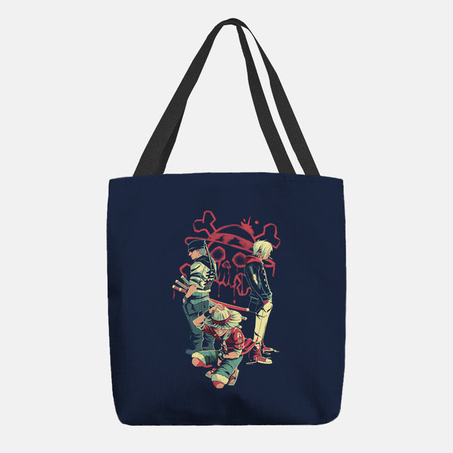 Monster Trio-None-Basic Tote-Bag-Gazo1a