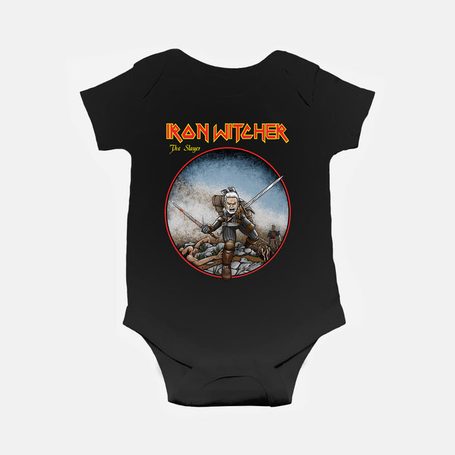 Iron Witcher-Baby-Basic-Onesie-joerawks