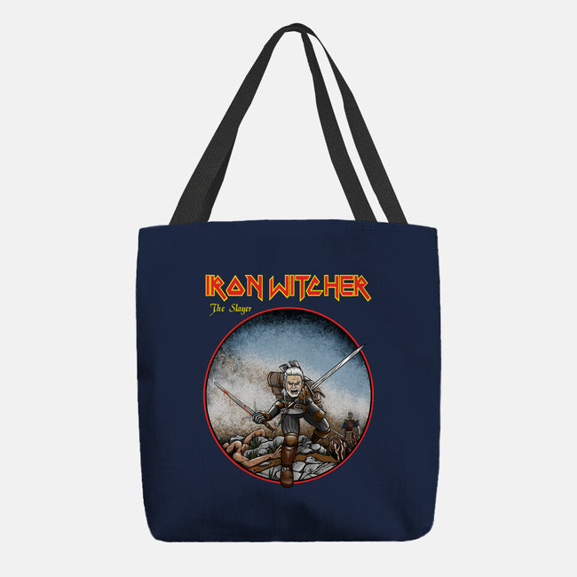 Iron Witcher-None-Basic Tote-Bag-joerawks