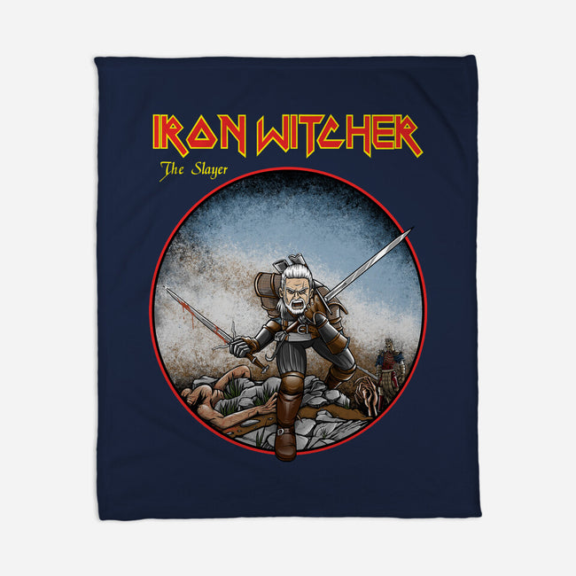 Iron Witcher-None-Fleece-Blanket-joerawks