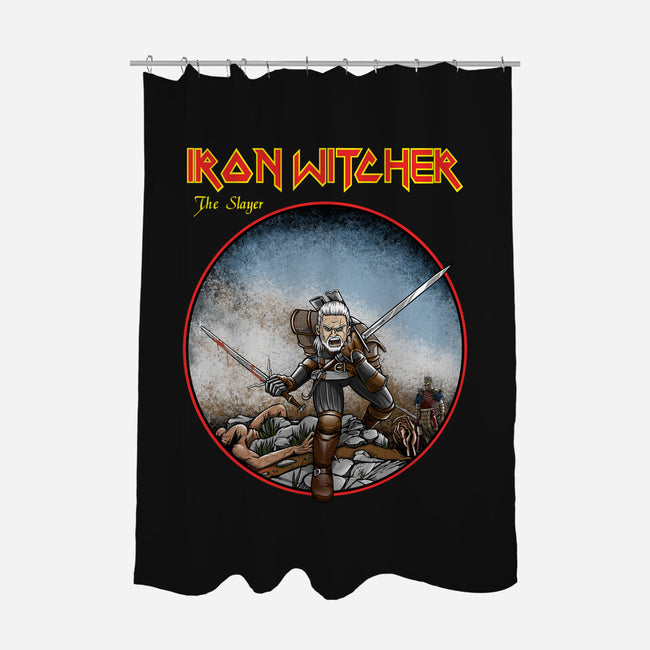 Iron Witcher-None-Polyester-Shower Curtain-joerawks