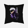 The Master Of The Six Eyes-None-Removable Cover-Throw Pillow-Diego Oliver