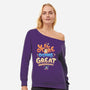 Great Mom-Womens-Off Shoulder-Sweatshirt-Geekydog