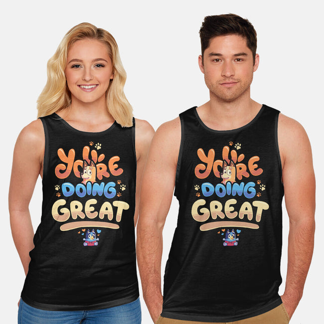 Great Mom-Unisex-Basic-Tank-Geekydog