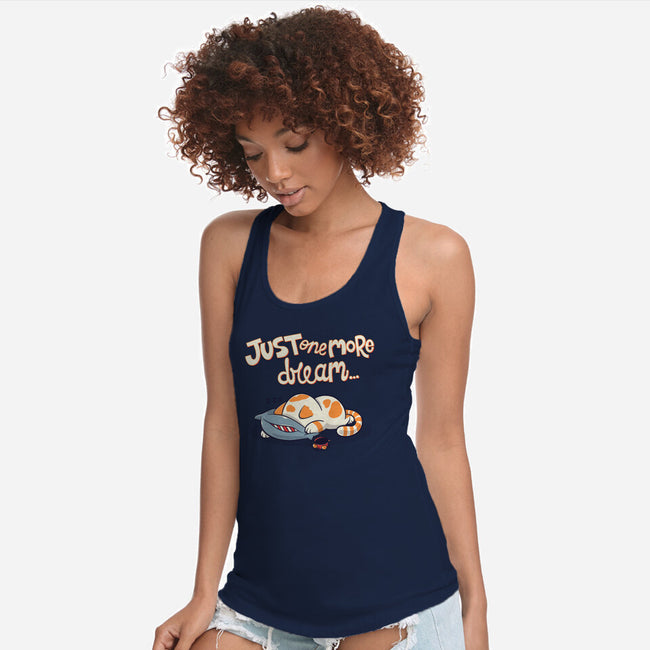 Just One More Dream-Womens-Racerback-Tank-Freecheese