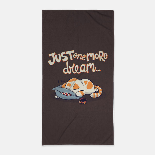 Just One More Dream-None-Beach-Towel-Freecheese