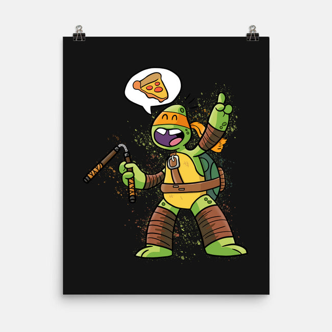 One Pizza Please-None-Matte-Poster-MaxoArt