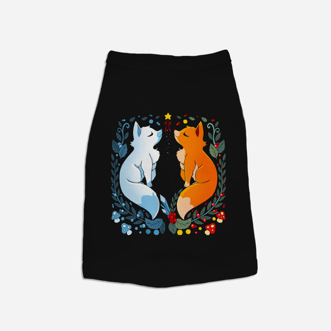 Foxes Seasons-Dog-Basic-Pet Tank-Vallina84