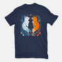 Foxes Seasons-Mens-Heavyweight-Tee-Vallina84