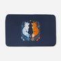 Foxes Seasons-None-Memory Foam-Bath Mat-Vallina84