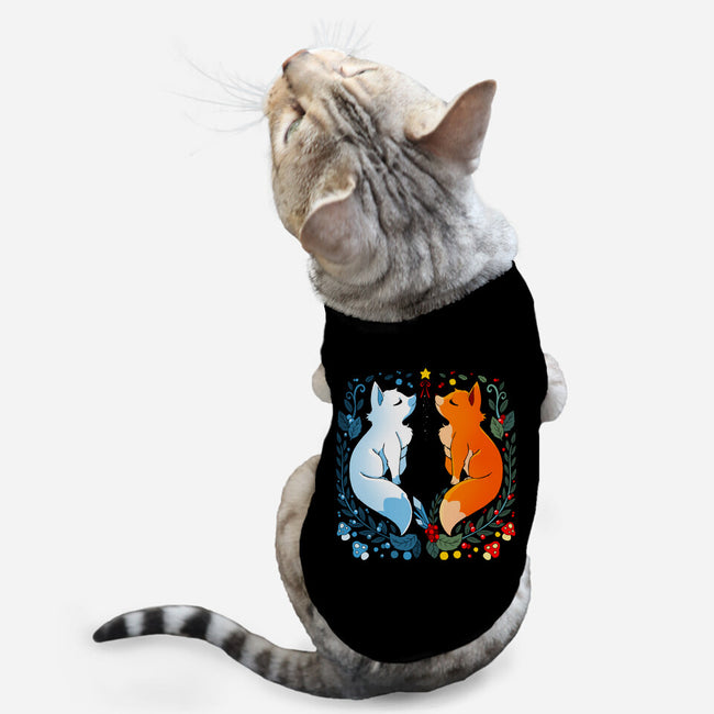 Foxes Seasons-Cat-Basic-Pet Tank-Vallina84