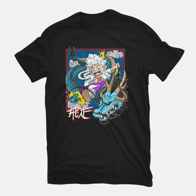 Dragon Fight-Mens-Premium-Tee-MarianoSan