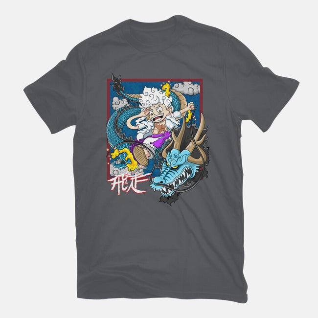 Dragon Fight-Unisex-Basic-Tee-MarianoSan