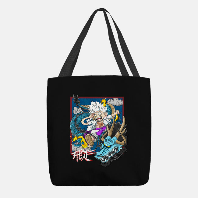 Dragon Fight-None-Basic Tote-Bag-MarianoSan