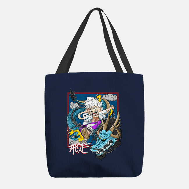 Dragon Fight-None-Basic Tote-Bag-MarianoSan