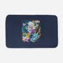 Dragon Fight-None-Memory Foam-Bath Mat-MarianoSan