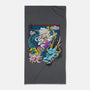 Dragon Fight-None-Beach-Towel-MarianoSan