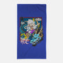 Dragon Fight-None-Beach-Towel-MarianoSan