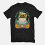 Raccoon Home Sweet Home-Mens-Basic-Tee-GODZILLARGE