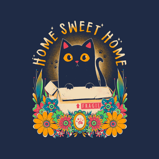 Cat Home Sweet Home-Womens-Racerback-Tank-GODZILLARGE