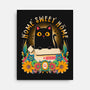 Cat Home Sweet Home-None-Stretched-Canvas-GODZILLARGE