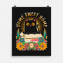 Cat Home Sweet Home-None-Matte-Poster-GODZILLARGE