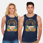 Cat Home Sweet Home-Unisex-Basic-Tank-GODZILLARGE