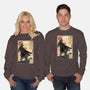 The Way Of The Star Warrior-Unisex-Crew Neck-Sweatshirt-DrMonekers