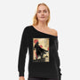 The Way Of The Star Warrior-Womens-Off Shoulder-Sweatshirt-DrMonekers