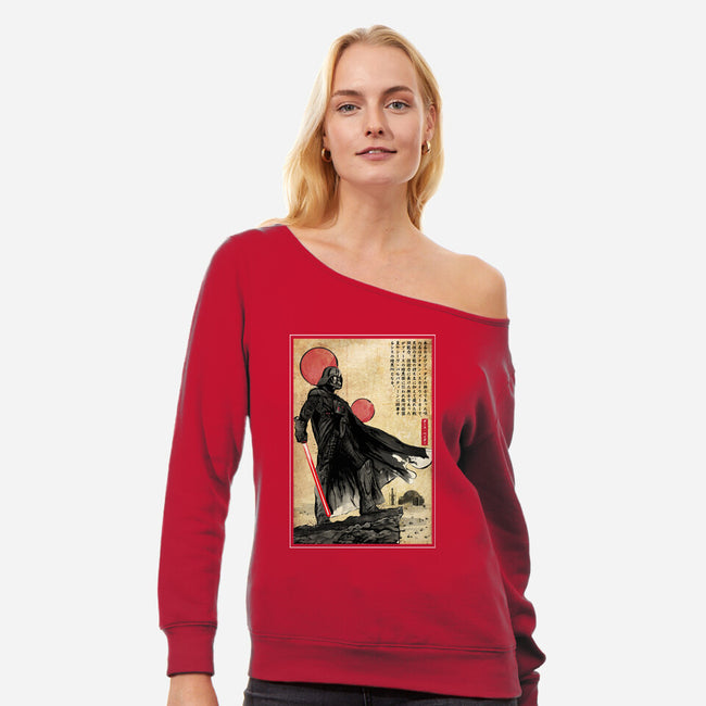 The Way Of The Star Warrior-Womens-Off Shoulder-Sweatshirt-DrMonekers